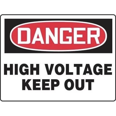 Accuform ELECTRICAL SIGN 18 X 24 DURAPLASTIC MELC074XT MELC074XT